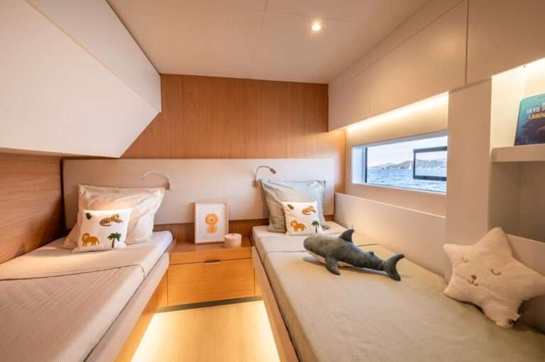Catamaran BALI 58 Cabine enfant avec deux lits simples