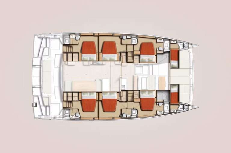 Catamaran BALI 58 6cab Central