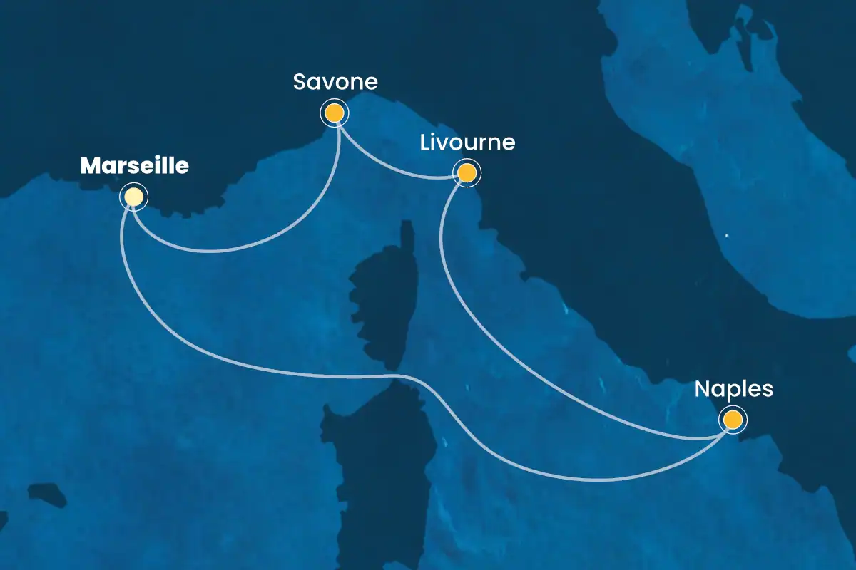 Parcours croisière du 02 novembre 2025