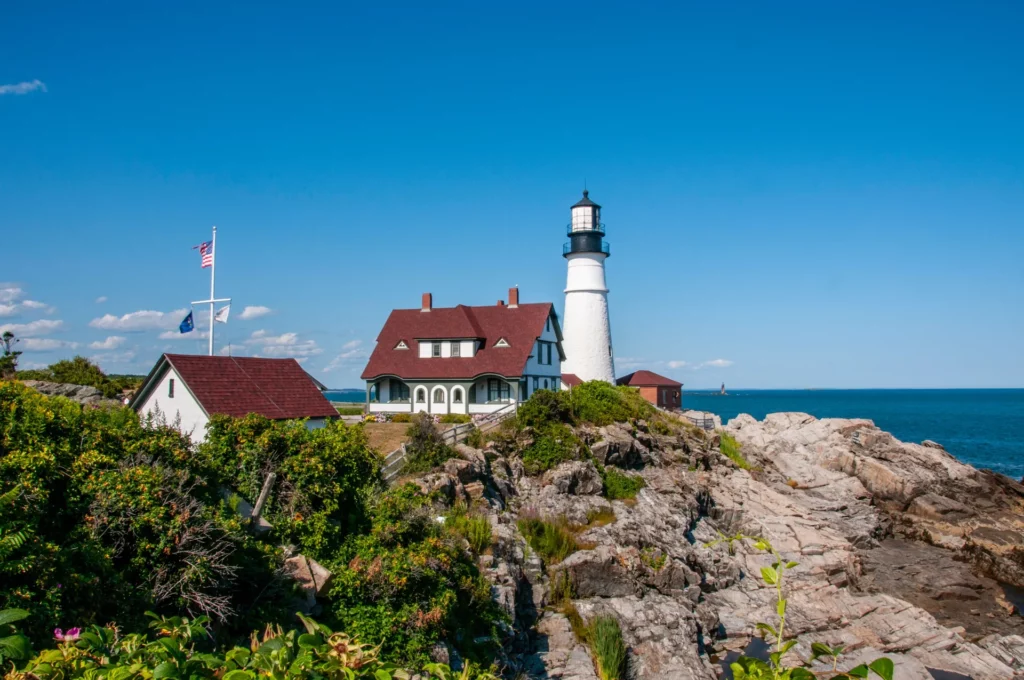 nouvelle angleterre maine phare portland head