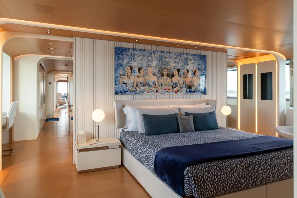 yacht suite principale lit