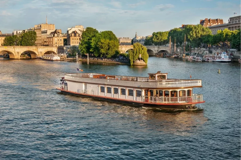 bateau a roue seine pont neuf